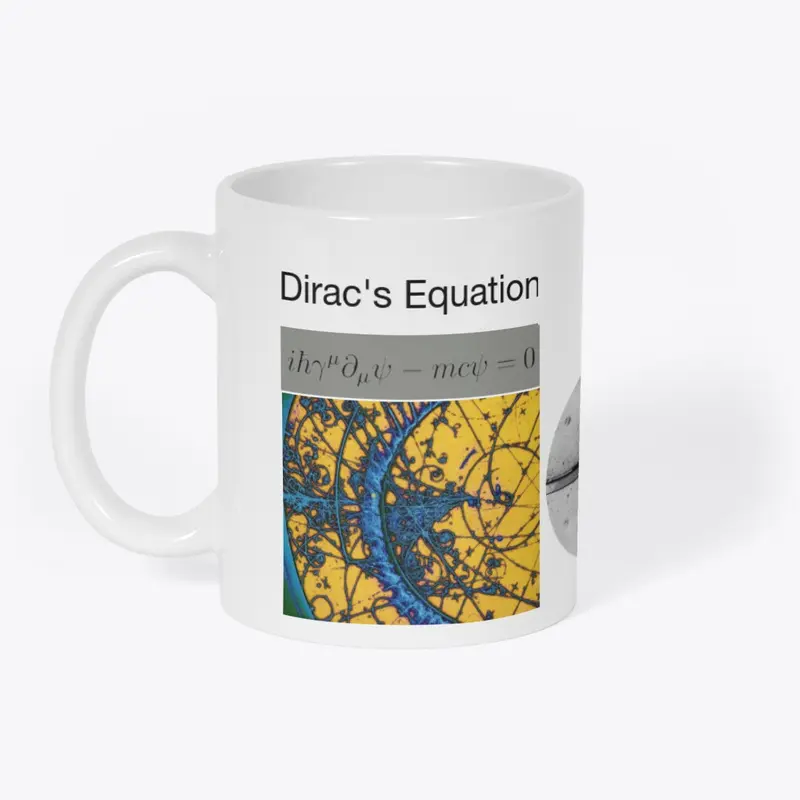 Dirac Equation Mug